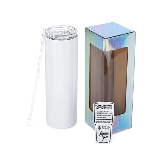 30oz Skinny Sublimation Tumbler-0
